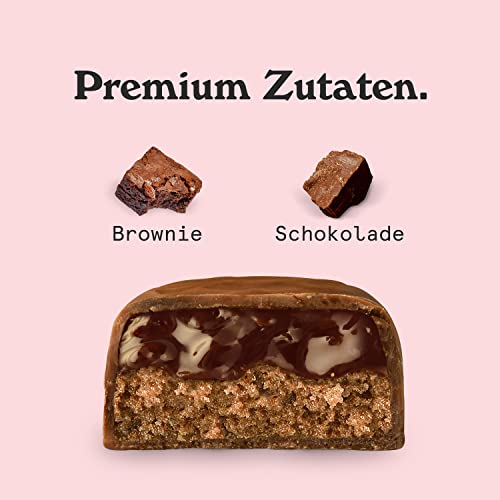 Nicks Protein Bar mix, barre di proteine cheto snack a basso contenuto di carboidrati senza zucchero aggiunto, senza glutine | Proteina 15g con collagene (9 barre proteiche x 50g)