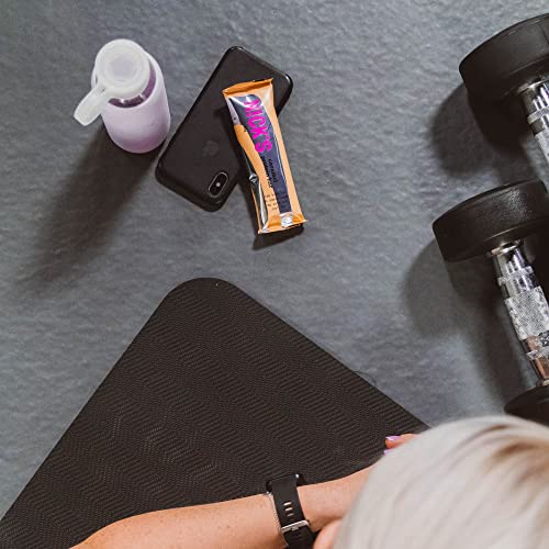 Nicks Protein Bar mix, barre di proteine cheto snack a basso contenuto di carboidrati senza zucchero aggiunto, senza glutine | Proteina 15g con collagene (9 barre proteiche x 50g)