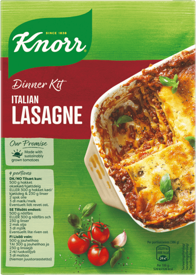Knorr Lasaña 262 g