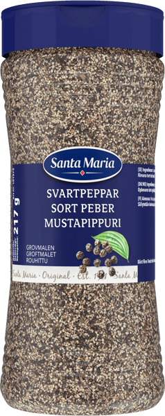 Santa Maria Sort Peber Groftmalet 217g