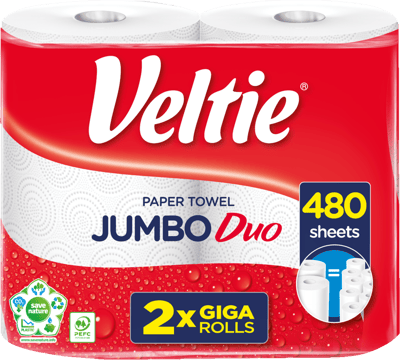 Veltie Køkkenrulle Jumbo