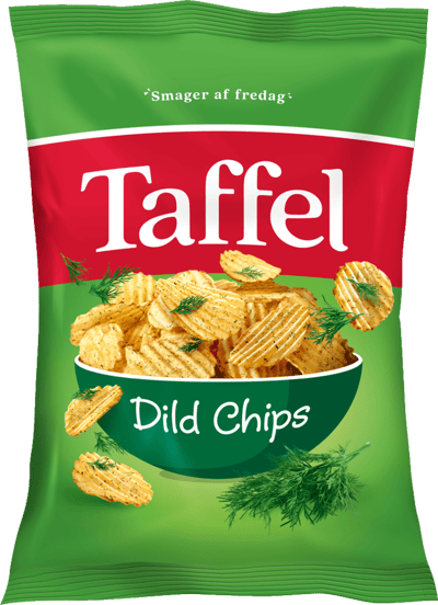 Taffel Dild Chips 175 g