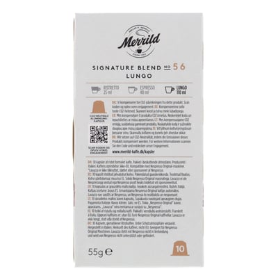 Merrild Signature Blend No56 10 kapsler