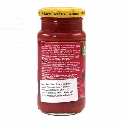 Santa Maria Tex Mex Taco Salsa Medium 230 G