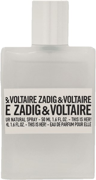 Zadig & Voltaire questa è lei! EDP 50 ml