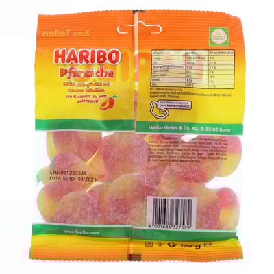 Haribo pfirsiche 175G