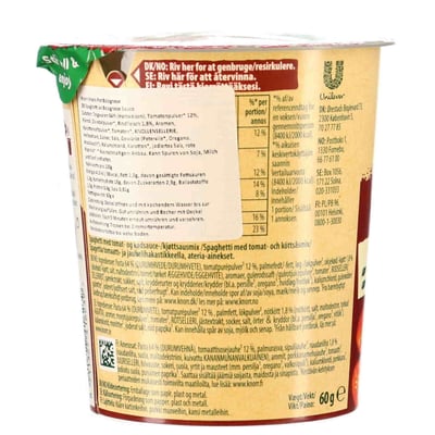 Knorr Snack Pot Bolognes 60 G