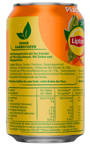 Lipton Peach Ice Tea 24x033l
