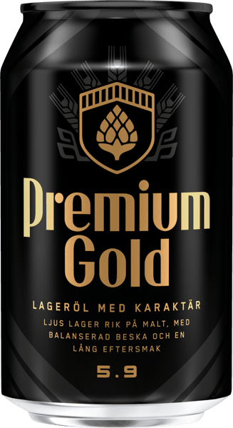 Spendrups Premium Gold 59% 24x033 l