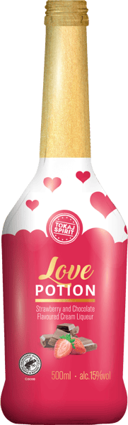 Love Potion jordbær og chokolade 15% 05l