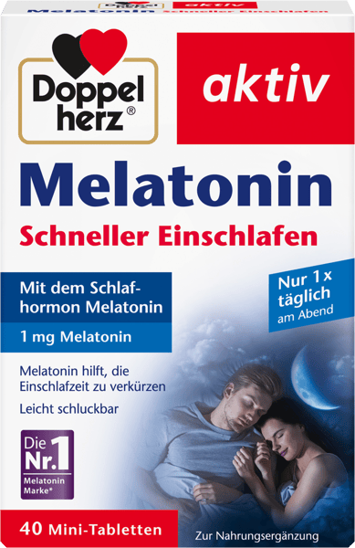 Melatonin Doppelherz 40stk