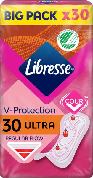 Libresse Ultra Regular bind 30 stk