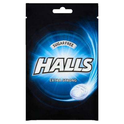 Halls menthol-Lyptus Ekstra Sterk 65 g