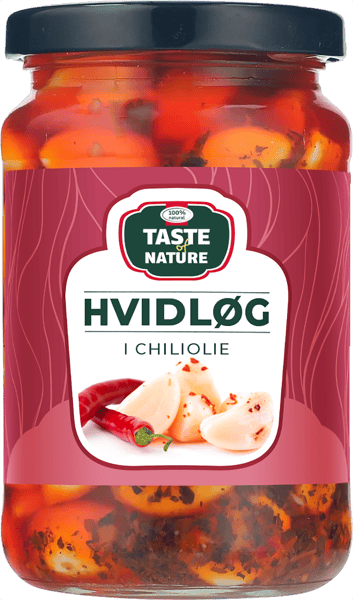 Hvidløg i Chiliolie 180 290 g