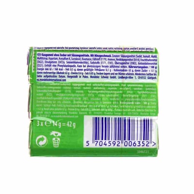 Stimorol Spearmint Sukkerfri 3-pak 42 g