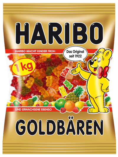 Haribo Guldbamser 1 kg