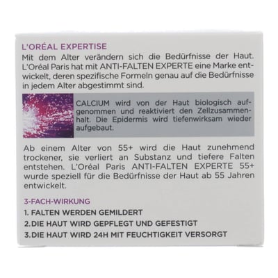 Loreal Dermo Anti-Rynke Expert 55+ Dagscreme 50ml