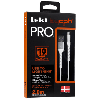 Leki bycph Pro Cable - USB to Lightning 20 m