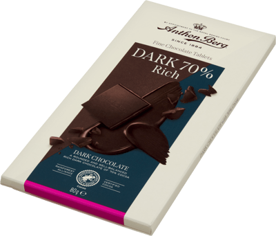 Dark 70% Anthon Berg 80g