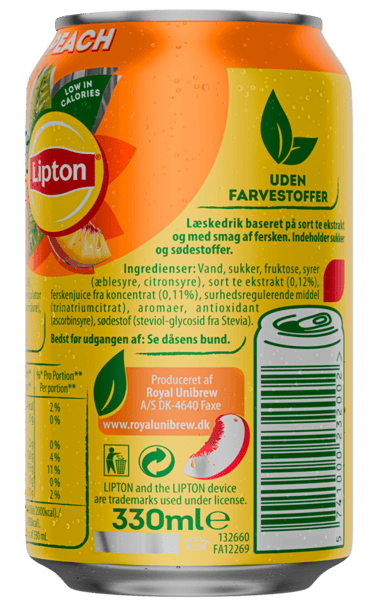 Lipton Peach Ice Te 24x033L