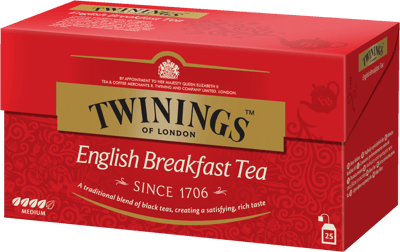 Twinings 25stk English Breakfast Tea