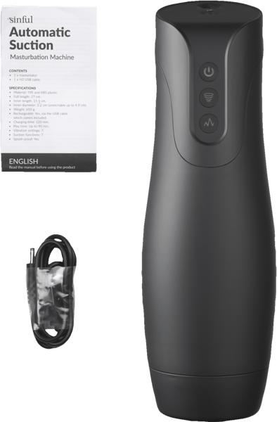 Sinful Automatic Suction Masturbation Maskine