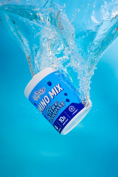 Wispy Amino Mix Blue Raspberry 350 g