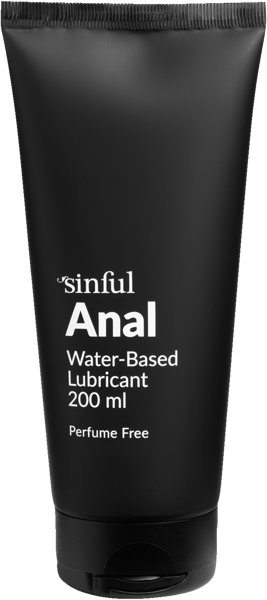 Sinful Anal Vandbaseret Glidecreme 200 ml
