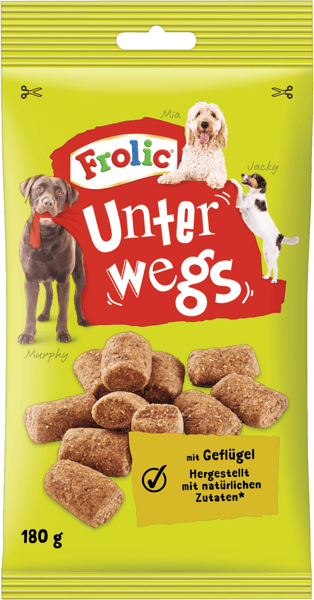 Frolic Godbidder m Fjerkræ 180g