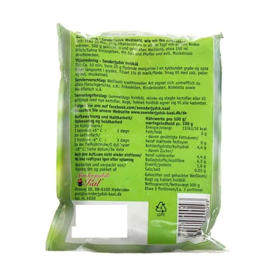 Sønderjydsk Hvidkål 500 g