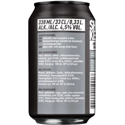 Shaker originale 45% 18x033 L