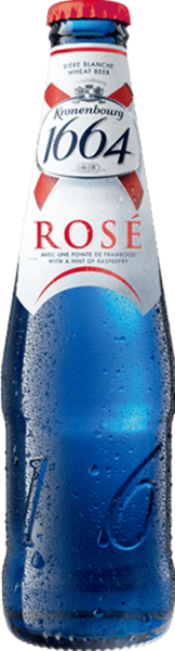 Kronenbourg 1664 Rosé Hvedeøl - 50% øl 24x33cl flaske