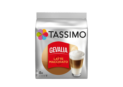 Tassimo Kapsler Gevalia Latte Macchiatto