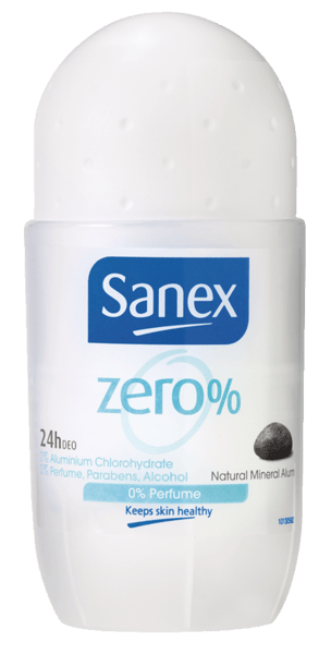 Sanex Zero Parfumefri Deo Roll-on 50 ml