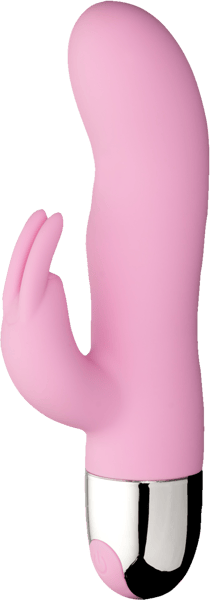Vibratore con coniglietto rosa giocoso peccaminoso