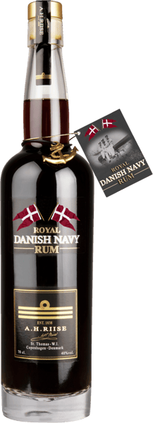 AH Riise Royal Danish Navy Rum 40% 07 l
