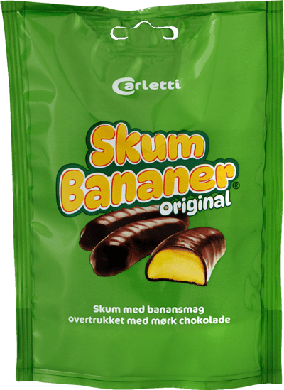 Skumbananer Carletti 60g
