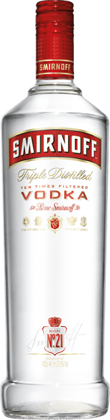 Smirnoff Wodka 375% 1 l