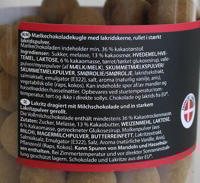 Lakridskugler Stærk 600g