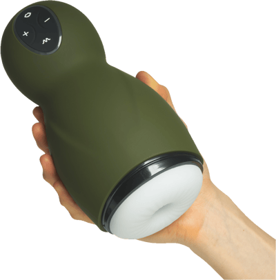 Succión sónica pecaminosa grøn masturbator