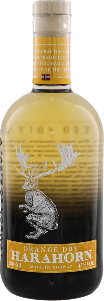 Harahorn Orange Dry Gin 42% 05L