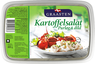 Graasten Kartoffelsalat M Løgg OG Purløgs 800 G