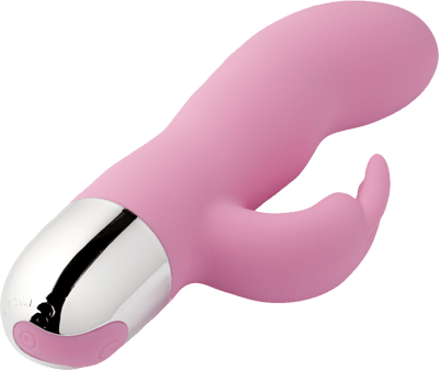 Vibratore con coniglietto rosa giocoso peccaminoso