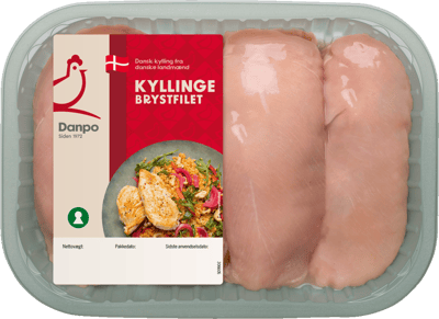 Danpo Landkylling Brystfilet 1000 g