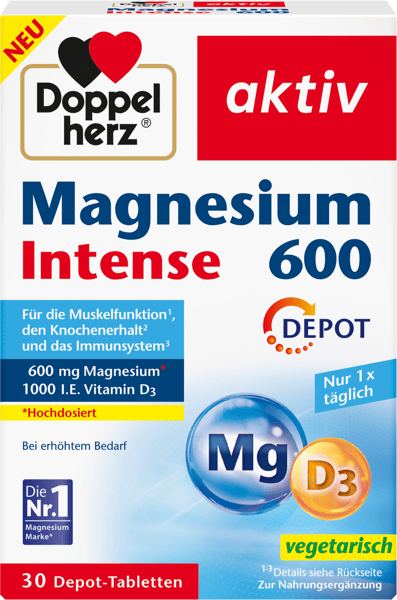 Magnesium 600 Intense Doppelherz 30stk