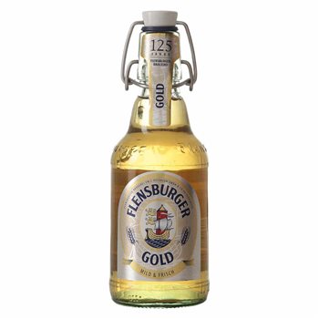 Flensburger Gold 4,8% 0,33 l. + Pant