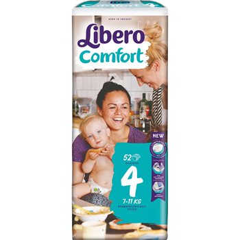 Libero 4 Comfort Fit 7-11 kg