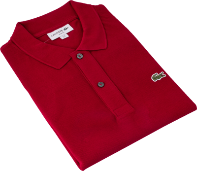 Lacoste polo bordeaux str l