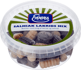 EVERS SALMIAK LAKRIDS MIX 180G BØtete