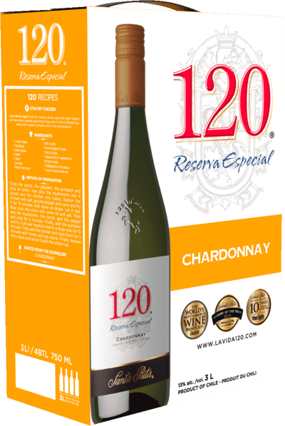 Bavagino Chardonnay di Santa Rita 120
